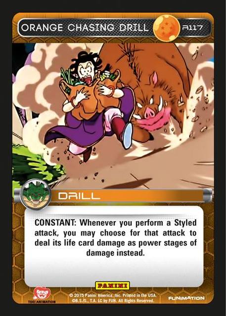 Orange Chasing Drill (FOIL)